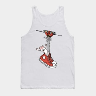 sneakers on wires Tank Top